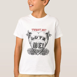 kärlek mig! Simple Valentine-gåva T Shirt