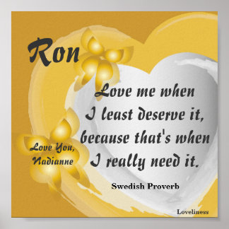 Kärlek mig som jag, Poster _ Anpassa