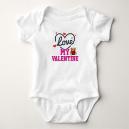 Kärlek Min Alla Hjärtans Dag Bodysuit T Shirt