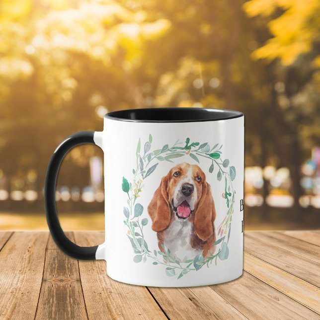 Kärlek Min Basset Hound Wandeand Coffe Mugg (Skapare uppladdad)