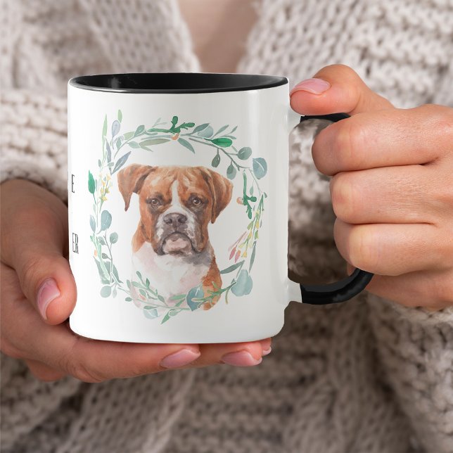 Kärlek min Boxer-franke Mugg (Skapare uppladdad)