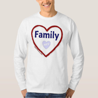 Kärlek Min familj T Shirt