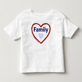 Kärlek Min familj T-shirt