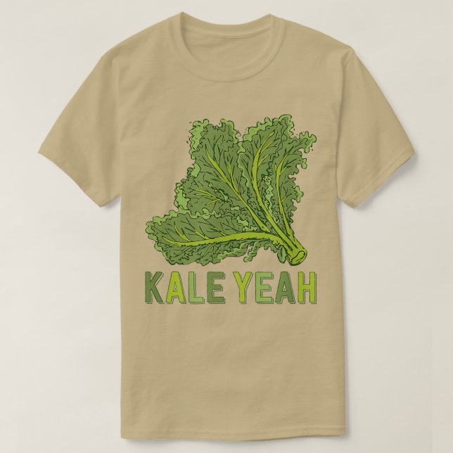 Kärlek Min favoritVegan... Kale ja Veggie Ts T Shirt (Design framsida)