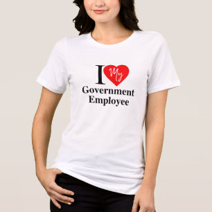 Kärlek, min Govt Employee T Shirt