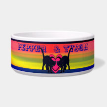 Kärlek min katt (er) Pet Abstrakt Färg