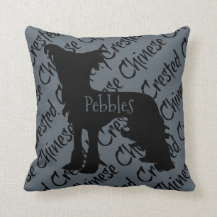 Kärlek Min kinesiska brottade Hund Pillow Kudde