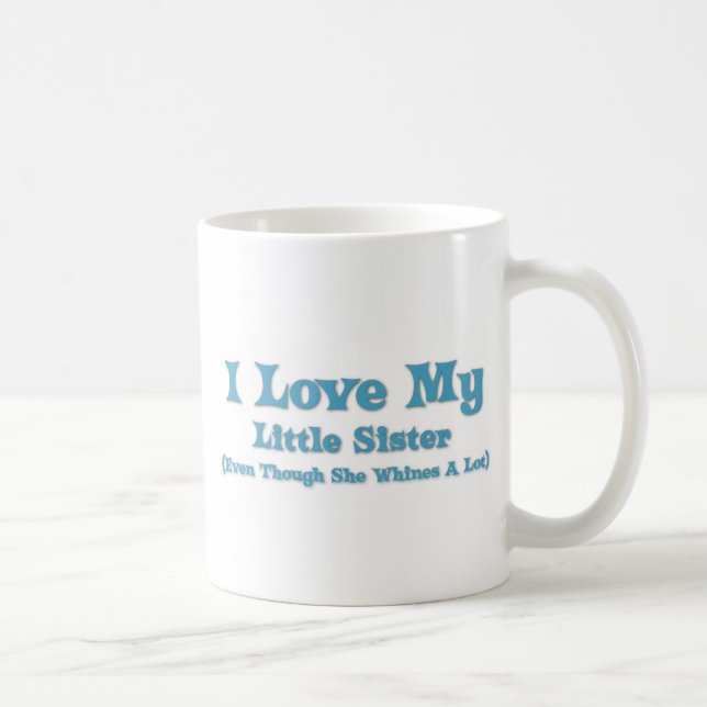 Kärlek Min lilla syster Kaffemugg (Höger)