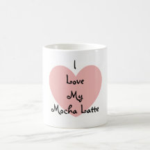 Kärlek Min Mocha Latte Kaffemugg
