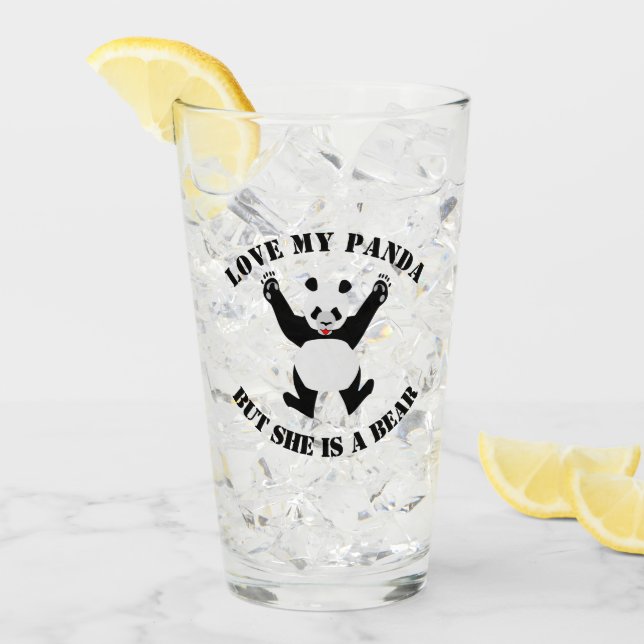 Kärlek Min Panda, men hon är ett björn Glaskopp (Framsida Ice)