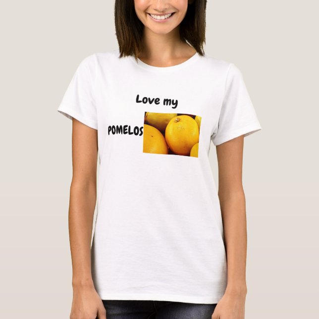 Kärlek min Pomelos T-shirt (Framsida)