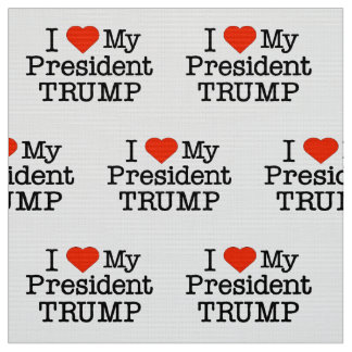 Kärlek Min president Trump Tyg