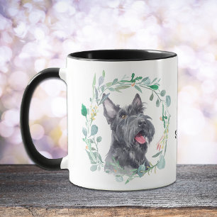 Kärlek Min skotska terrier-andedräkt Mugg