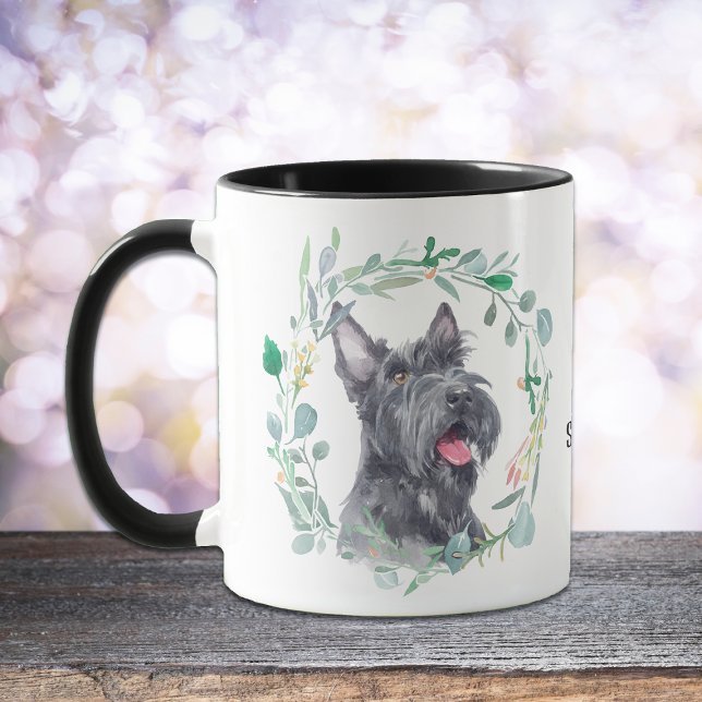 Kärlek Min skotska terrier WandeCoffe Mugg (Skapare uppladdad)