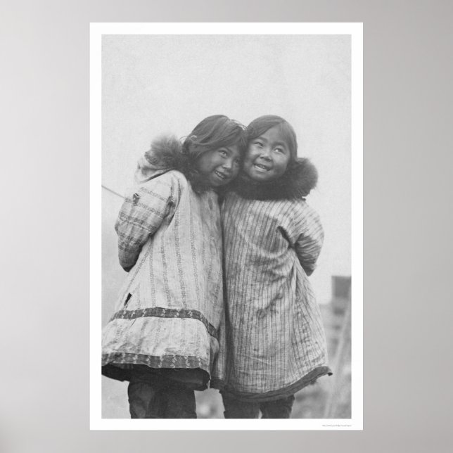 Kärlek Min syster Eskimo 1908 Poster (Framsidan)