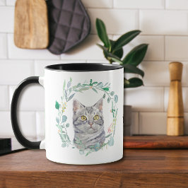 Kärlek min Tabby katt-utandningskaffe Mugg