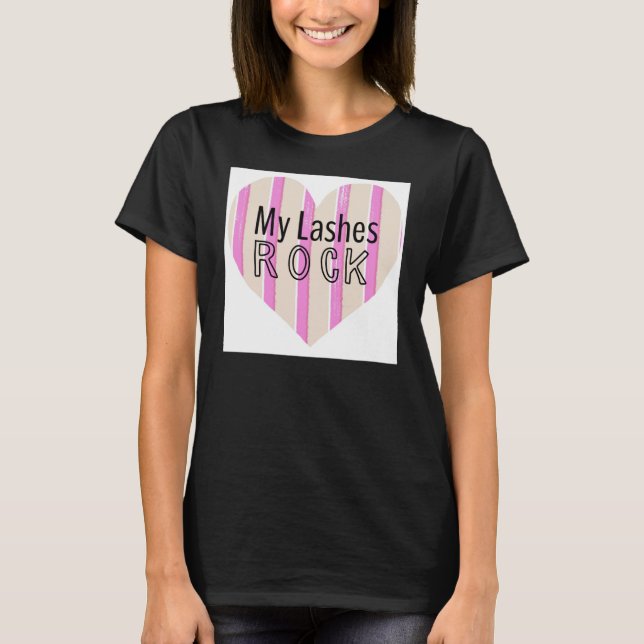 Kärlek mina aska. Lash T. T-shirt (Framsida)
