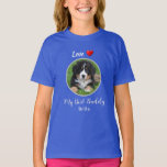 Kärlek Mina bästa personlig-hund för  T Shirt<br><div class="desc">Skapa ditt eget Kärlek My Best Buddy personlig-hund-foto T-Shirt Du kan lägga till ditt eget foto,  din egen text och hundar namn för att anpassa dig.</div>