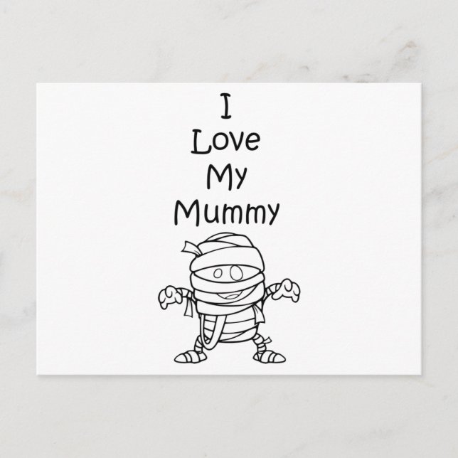 Kärlek Mina Glatta skapelser Vykort (Framsida)