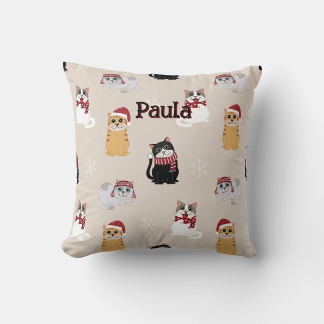 Kärlek mina katter kudde (Framsida)