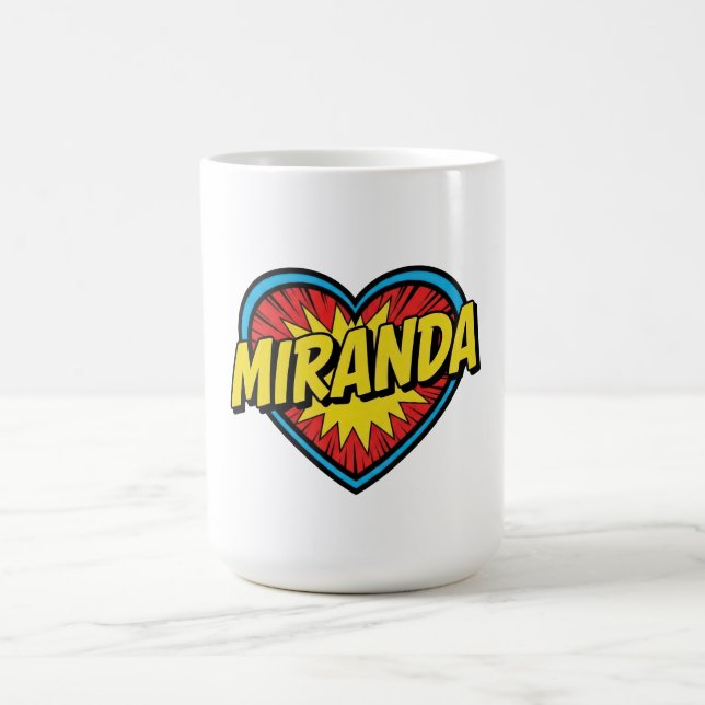 Kärlek Miranda Kaffemugg (Center)