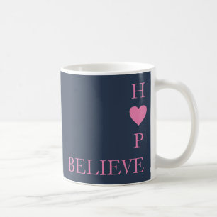 Kärlek Misslyckas aldrig 1 Corinthians 13 Hope Kaffemugg