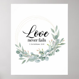 KÄRLEK MISSLYCKAS ALDRIG, BABEL VERSE POSTER