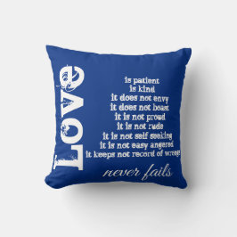 Kärlek Misslyckas aldrig Pillow Kudde