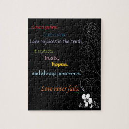 Kärlek misslyckas aldrig pussel