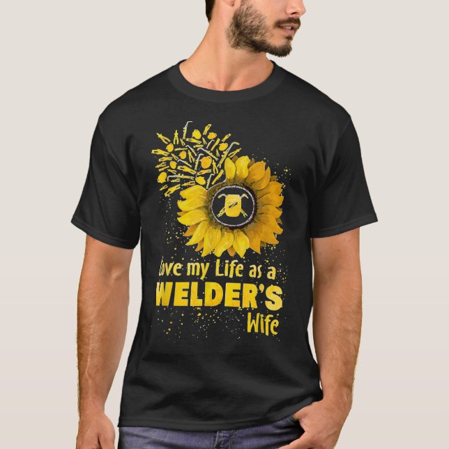 Kärlek mitt liv som en walders frusse på födelseda t shirt (Framsida)