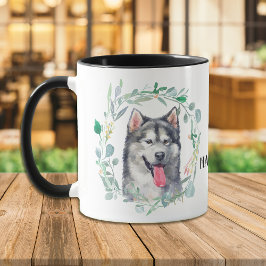 Kärlek Mitt malamute-utandningskaffe Mugg