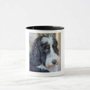 Kärlek Mitt Pappa Bernedoodle Mugg