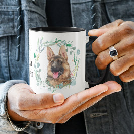 Kärlek Mitt tyska utandningsklocka av Shepherd Mug Mugg