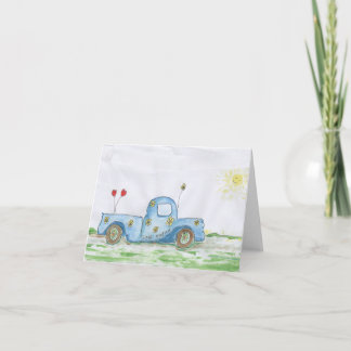 "Kärlek Mobile on the Back of the Kuvert" Hälsning Kort