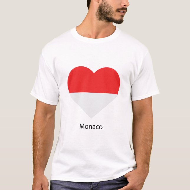 Kärlek Monaco T Shirt (Framsida)
