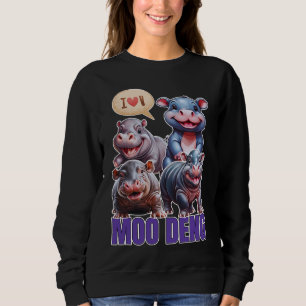Kärlek moo Deng Thai lustig berömd lilla baby hipp T Shirt