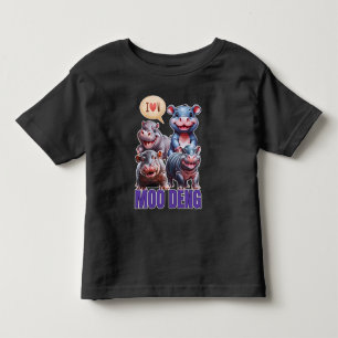 Kärlek moo Deng Thai lustig berömd lilla baby hipp T Shirt