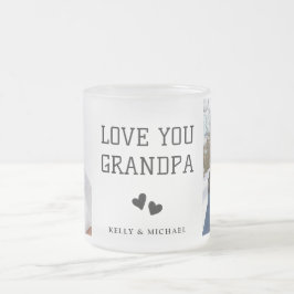 Kärlek, morfar Modern Collage Photo Coffee Mugg