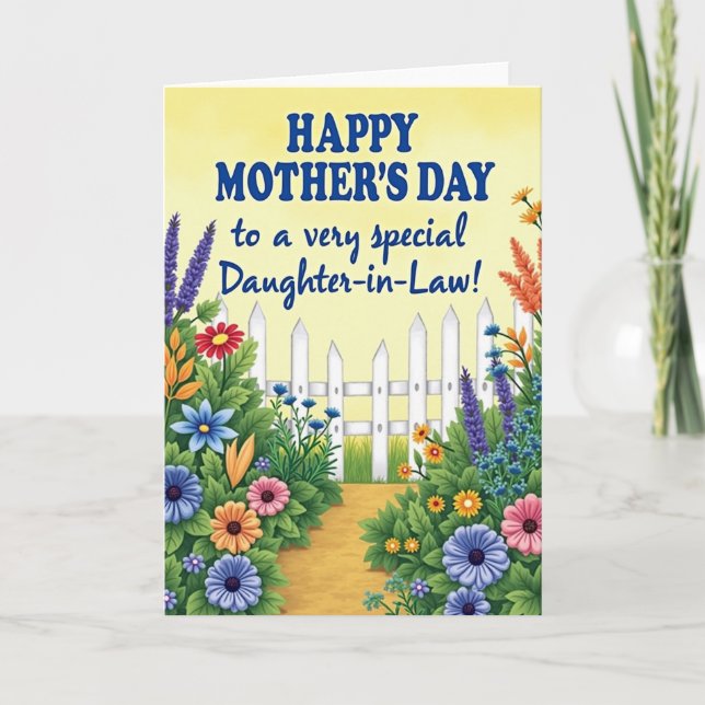 Kärlek Mors Dag Blommor Kort (Framsida)