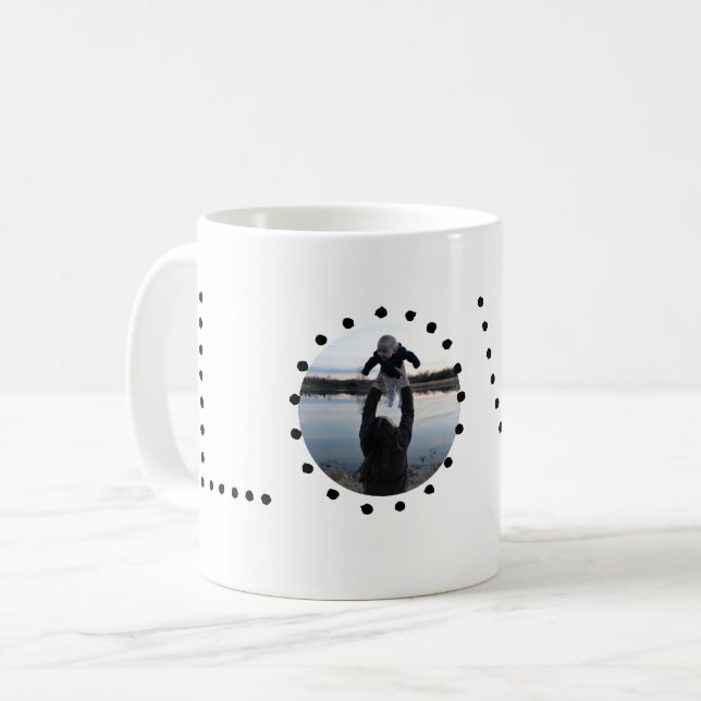 KÄRLEK Mors dag fotokaffe Mugg (Framsida vänster)