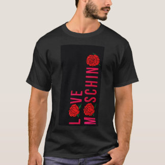 Kärlek Moschino Flower Classic T-Shirt