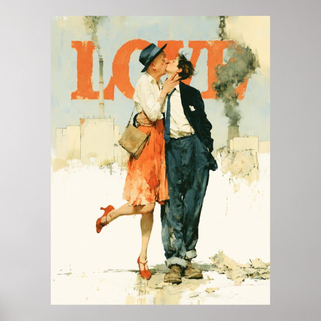 Kärlek mot röken poster (Framsidan)