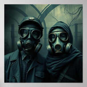 KÄRLEK & MOTSTÅND Kafka Romantiker Mysterium Grafi Poster