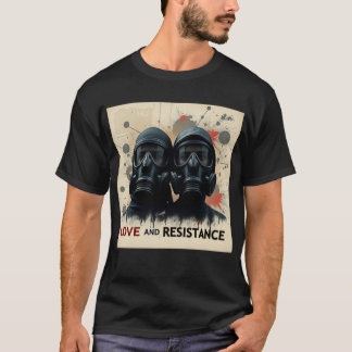 KÄRLEK & MOTSTÅND Modern Grafik 2 T Shirt