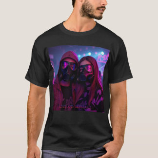 KÄRLEK & MOTSTÅND Weegie Techno Romantiker T Shirt
