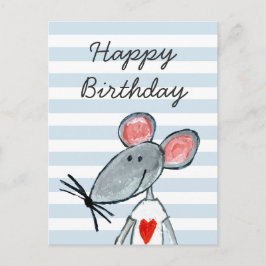 Kärlek Mouse Vykort