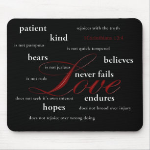 Kärlek Mousepad Musmatta