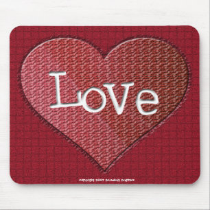 Kärlek Mousepad Musmatta