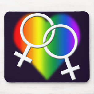 Kärlek Mousepads för gay prideMousepad regnbåge & Musmatta