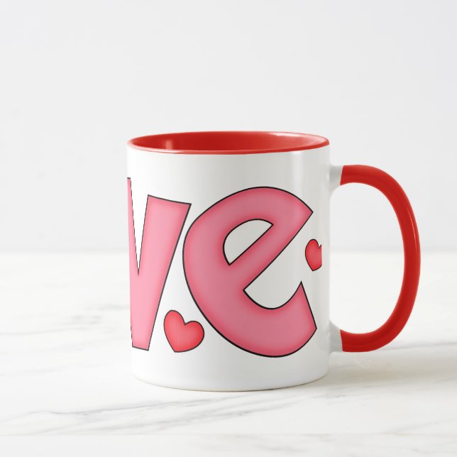 Kärlek Mugg (Höger)